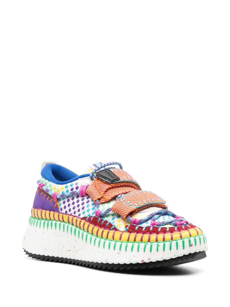 Multicolour Nama Patchwork Sneakers