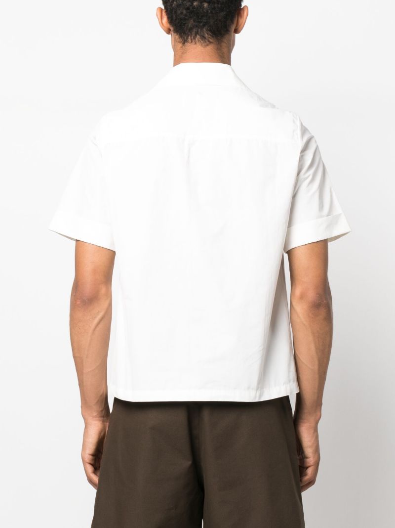 White Safari Paisley-print Shirt