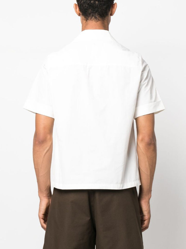 White Safari Paisley-print Shirt