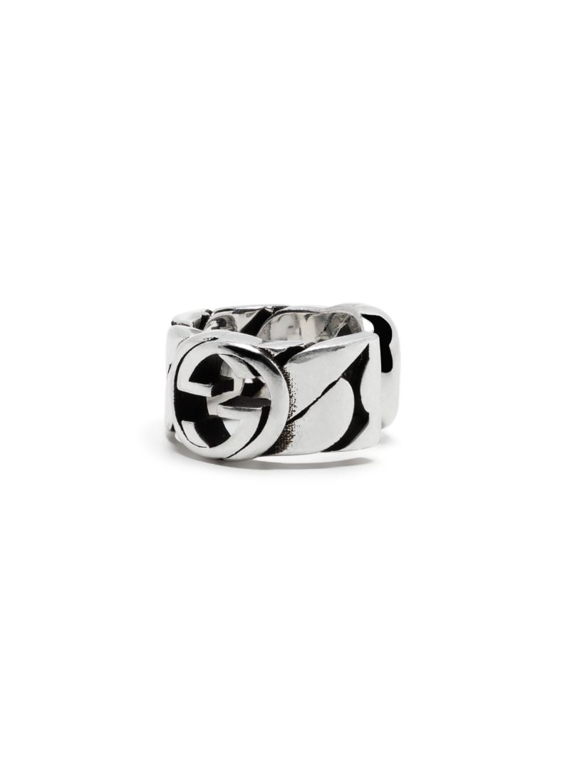 Sterling Silver Interlocking Ear Cuff