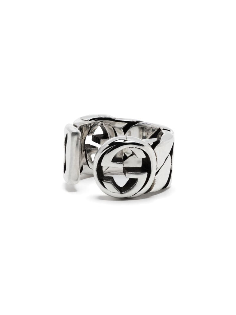 Sterling Silver Interlocking Ear Cuff