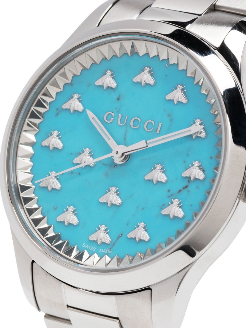 Blue G-timeless Stainless Steel Watch