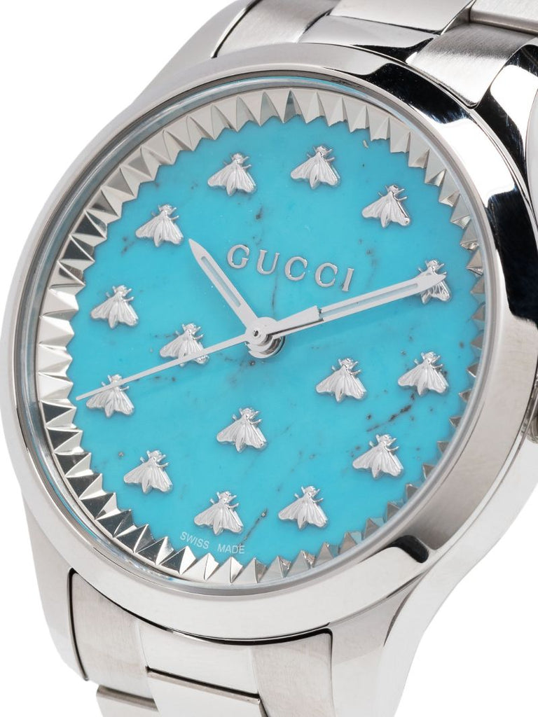 Blue G-timeless Stainless Steel Watch