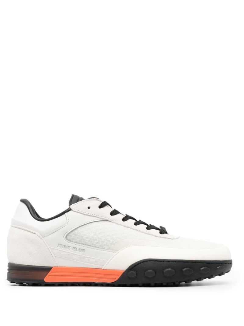 White S0202 Leather Sneakers