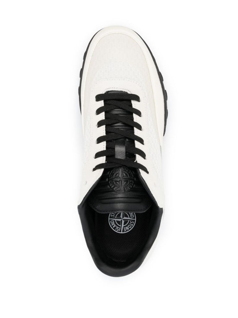 White S0202 Leather Sneakers