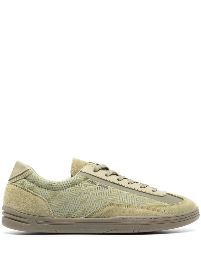 Green S0101 Low-top Suede Sneakers