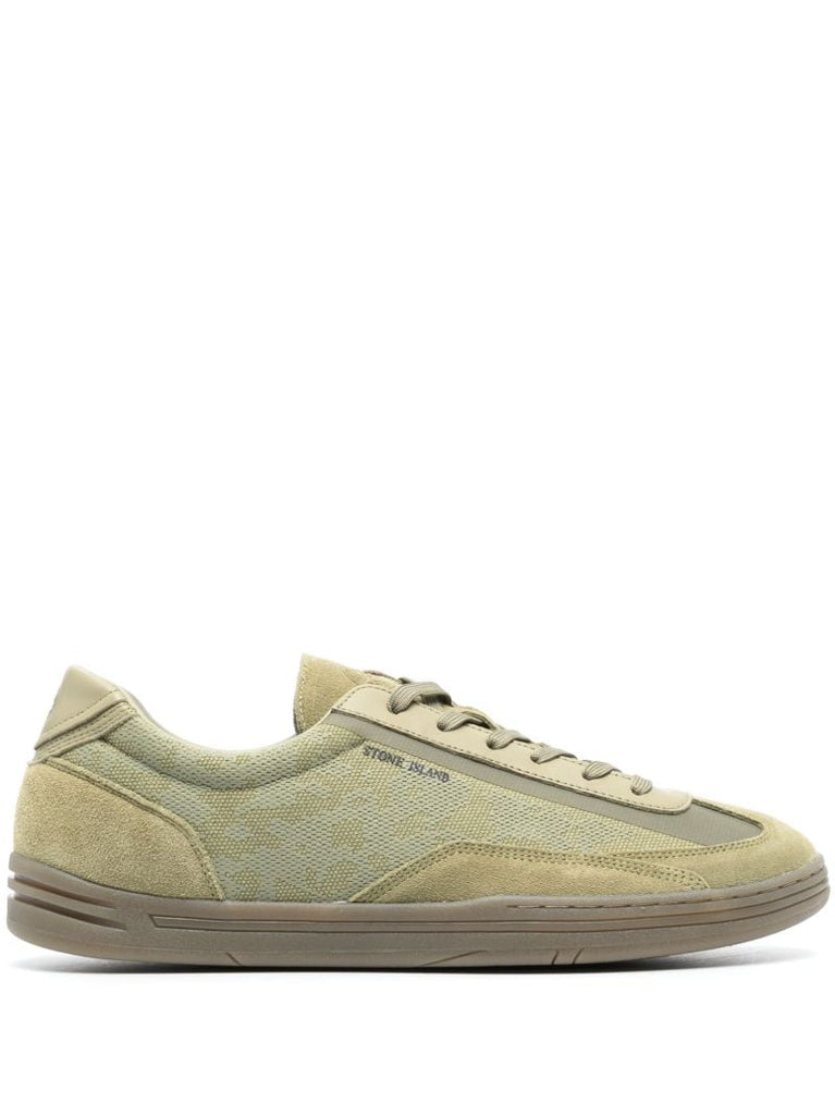 Green S0101 Low-top Suede Sneakers