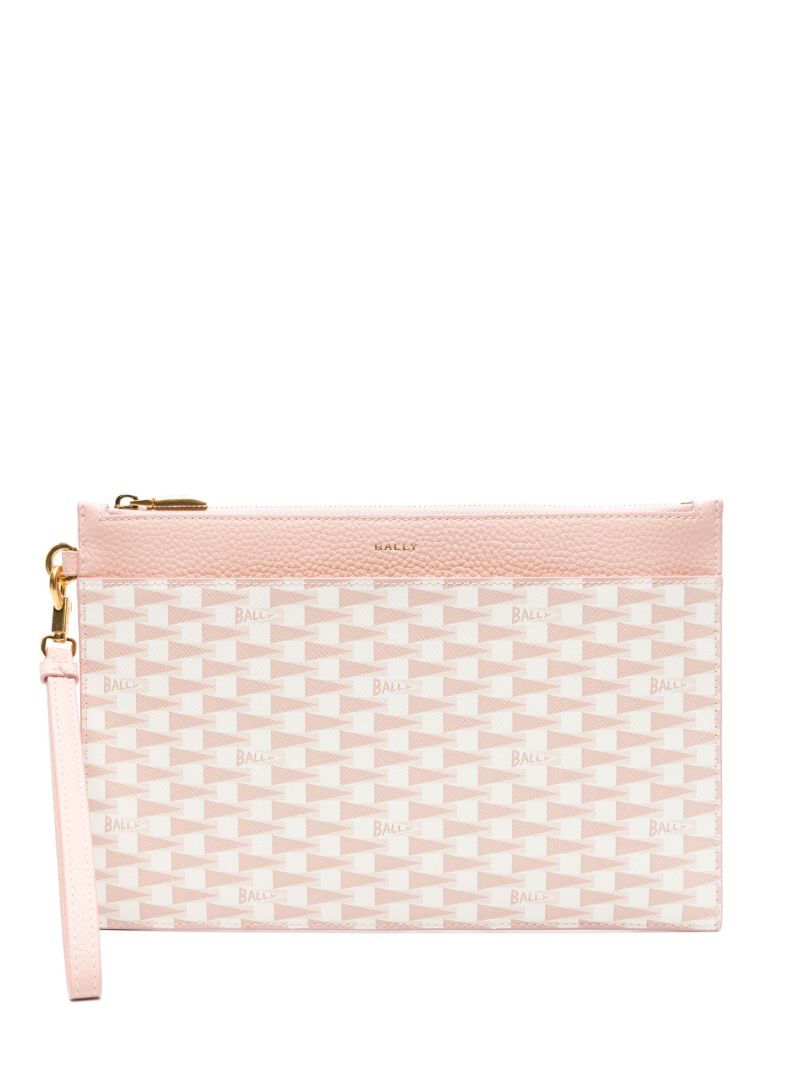 Pink Pennant Clutch Bag