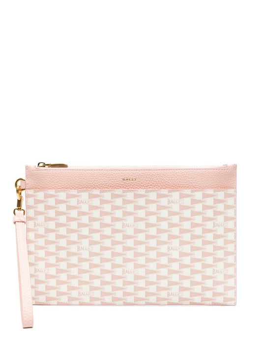 Pink Pennant Clutch Bag