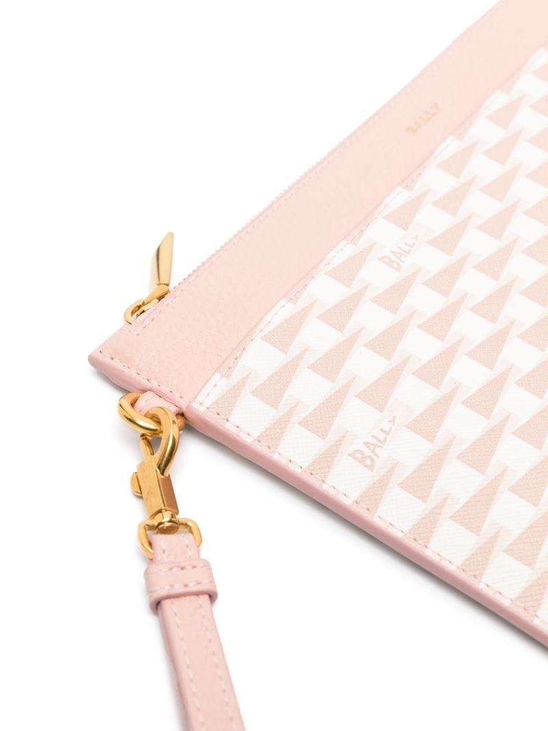 Pink Pennant Clutch Bag