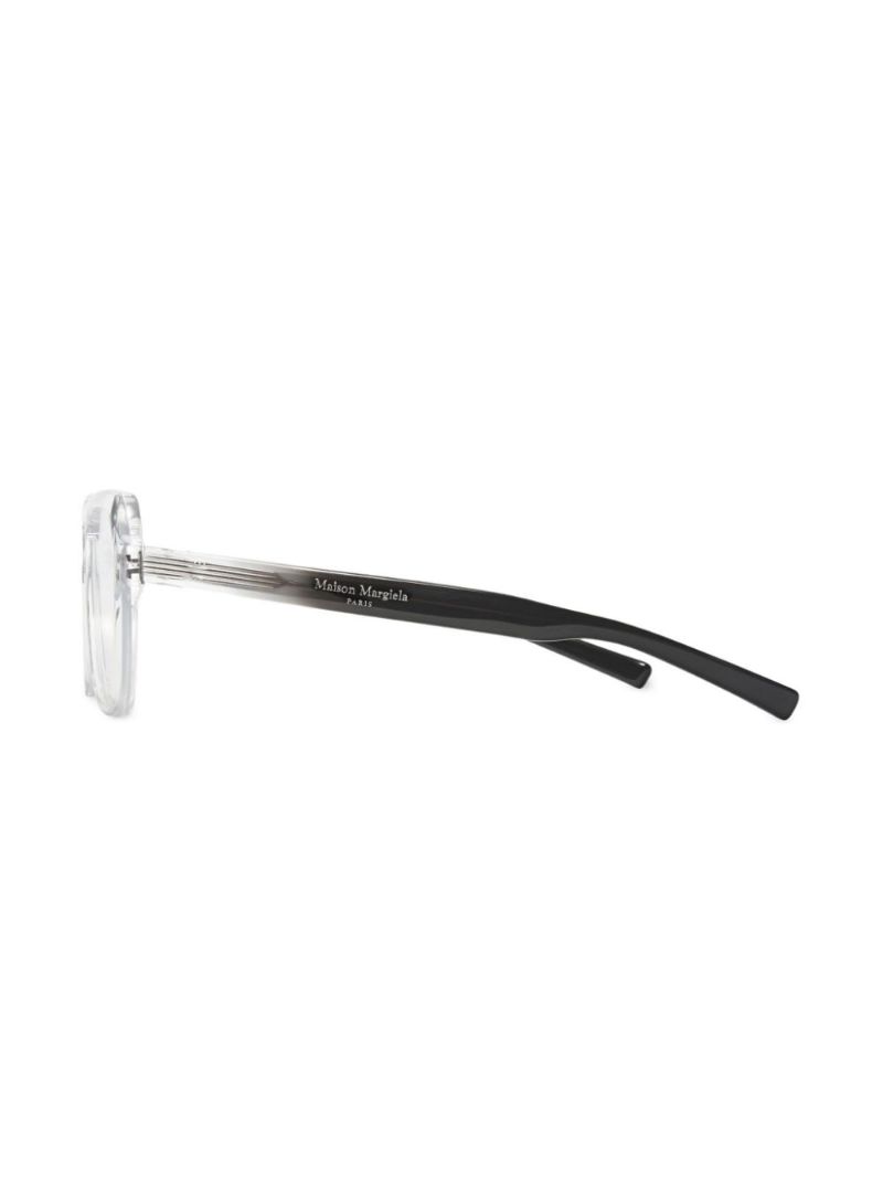X Maison Margiela Neutral Mm011 C1 Square-frame Glasses