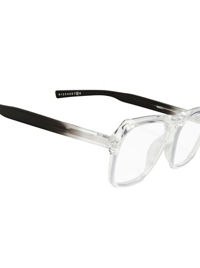 X Maison Margiela Neutral Mm011 C1 Square-frame Glasses