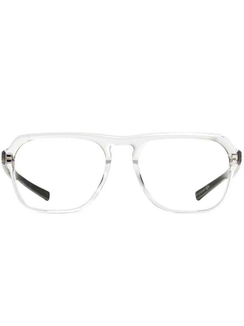 X Maison Margiela Neutral Mm011 C1 Square-frame Glasses