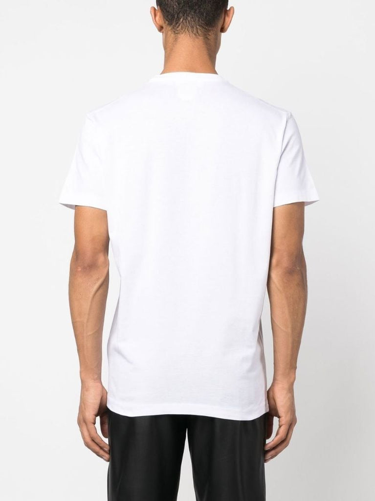 White Icon Print T-shirt