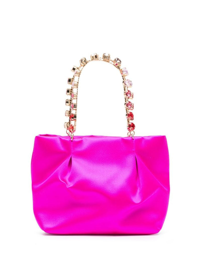 Pink Galactic Crystal Mini Top Handle Bag
