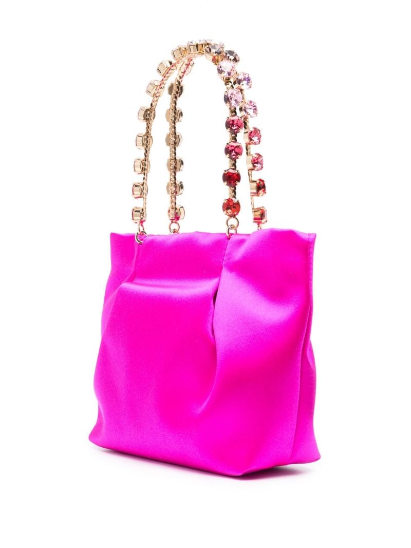 Pink Galactic Crystal Mini Top Handle Bag