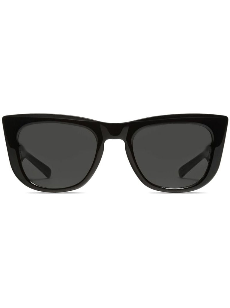 X Maison Margiela Black Mm008 01 Cat Eye Sunglasses