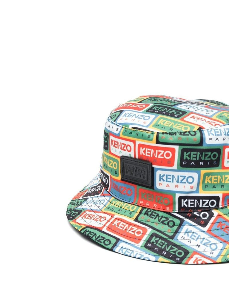 Black Logo-print Reversible Bucket Hat