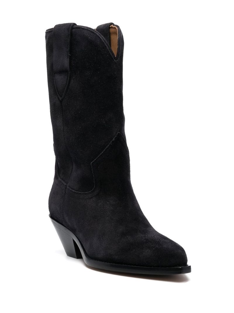 Black Duerto Suede Boots