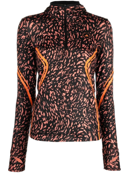 Black Truepace Graphic Print Top