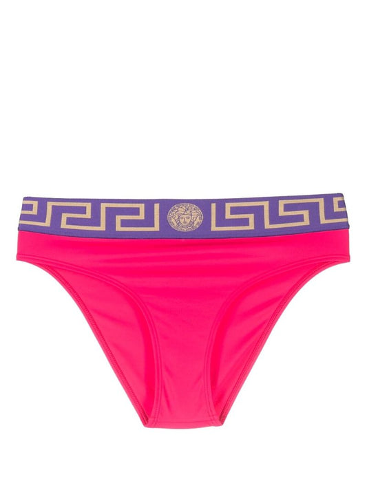 Pink Greca Key Bikini Bottoms