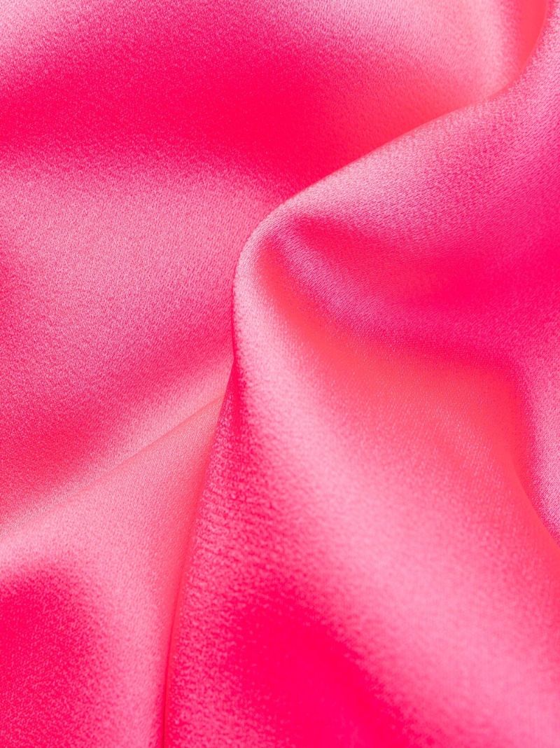 Pink Draped-back Maxi Dress