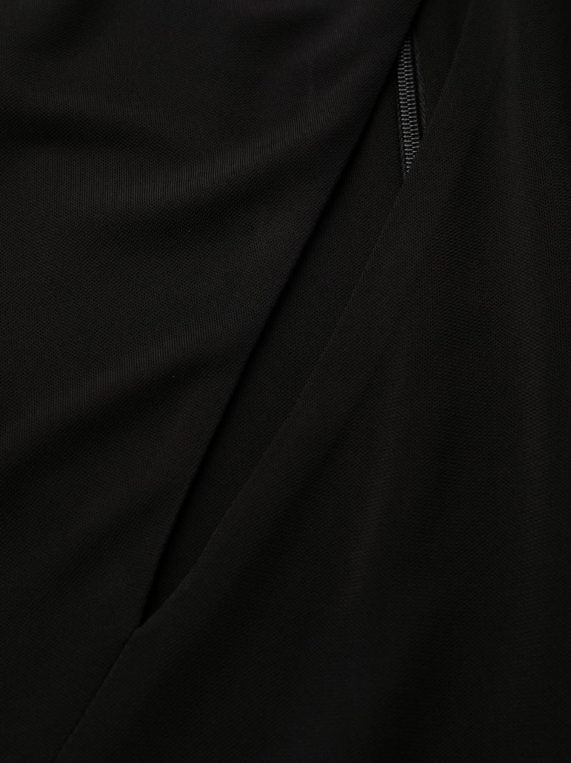 Black Cut-out Detail Mini Dress