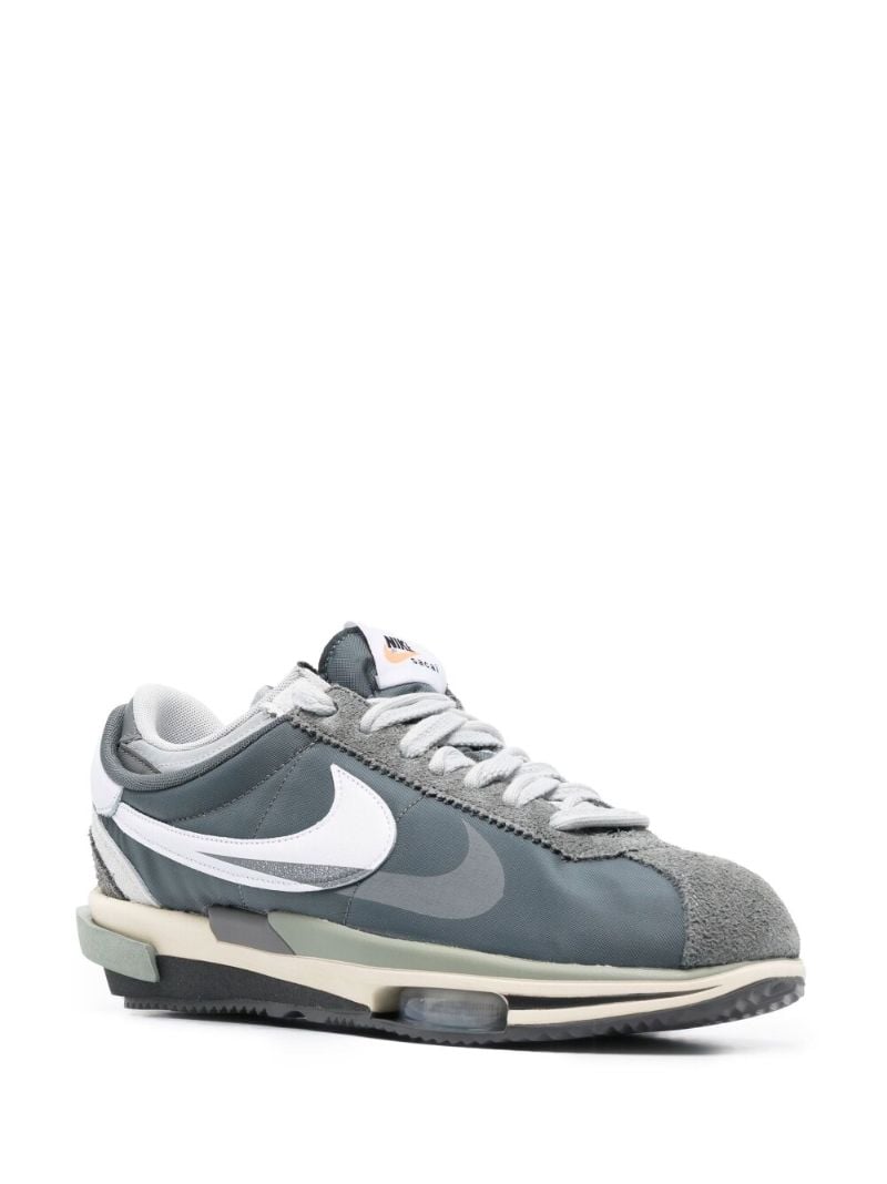 X Sacai Zoom Cortez Low-top Sneakers