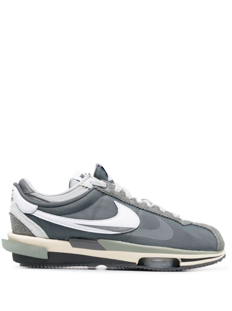 X Sacai Zoom Cortez Low-top Sneakers