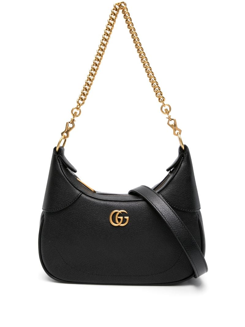 Black Small Aphrodite Shoulder Bag