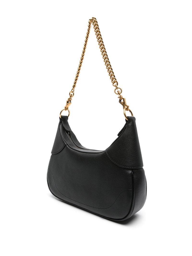 Black Small Aphrodite Shoulder Bag