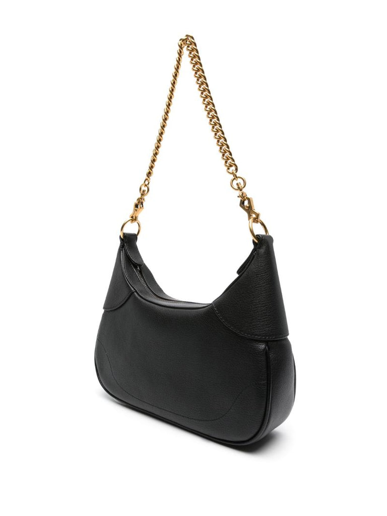 Black Small Aphrodite Shoulder Bag