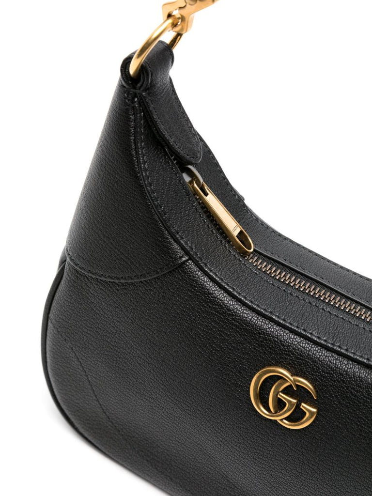 Black Small Aphrodite Shoulder Bag