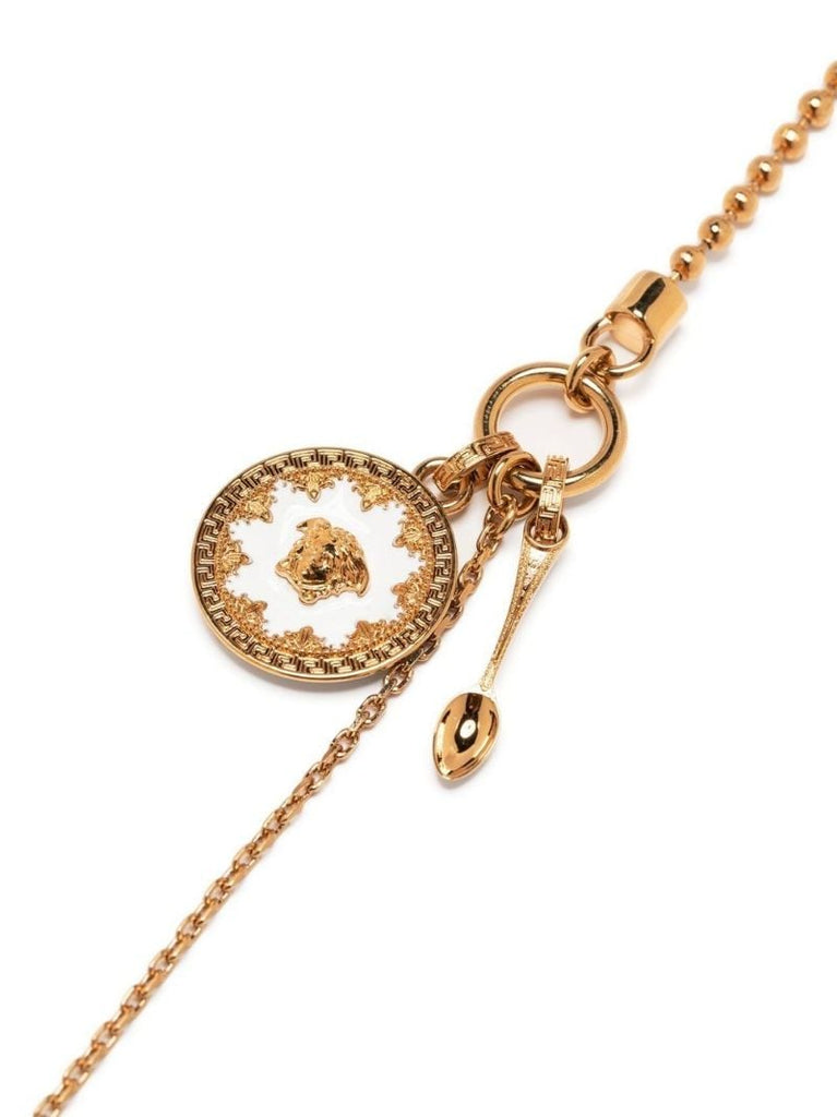 Gold-tone Medusa Necklace