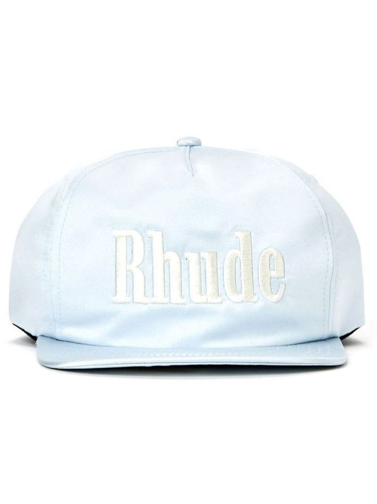 Blue Embroidered Logo Baseball Cap