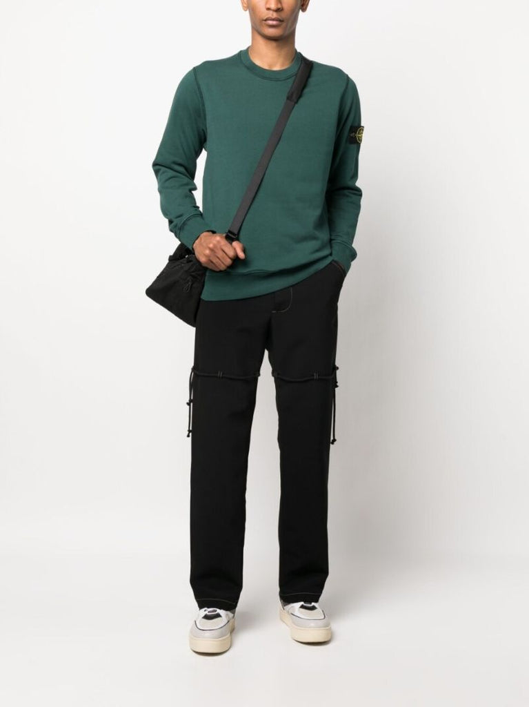 Green Crew Neck Sweatshirt