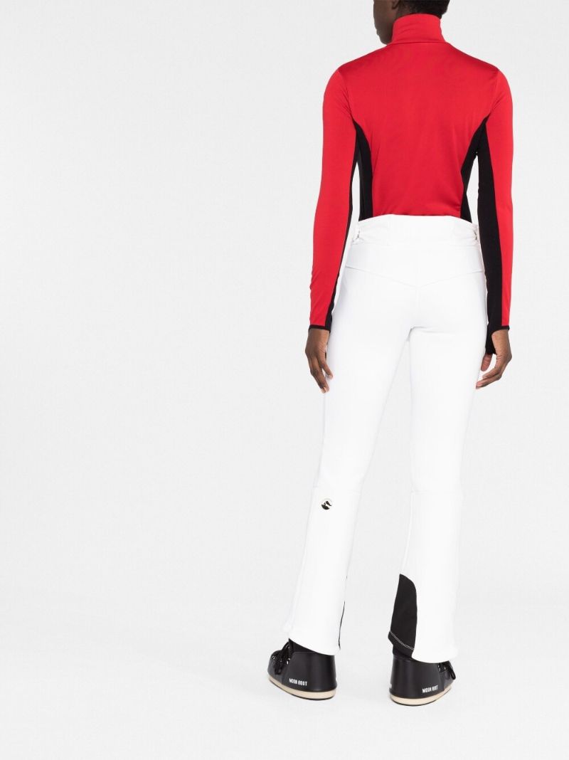 Red High Neck Ski Base Layer