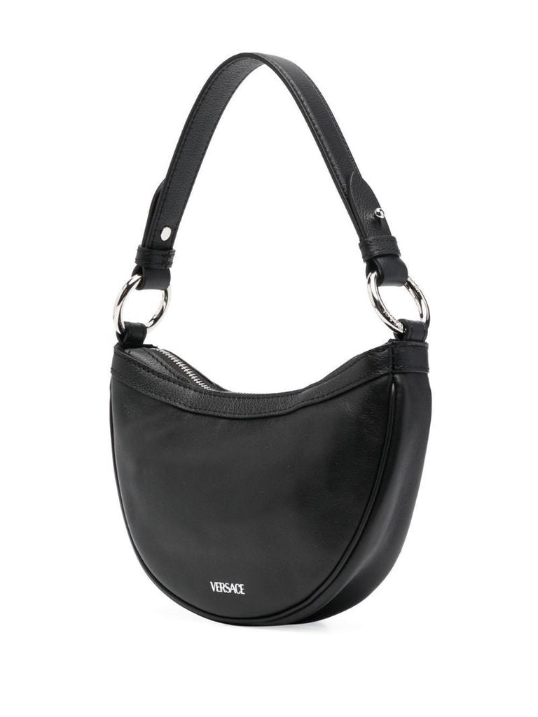 Black Medusa Head Charm Two-way Bag