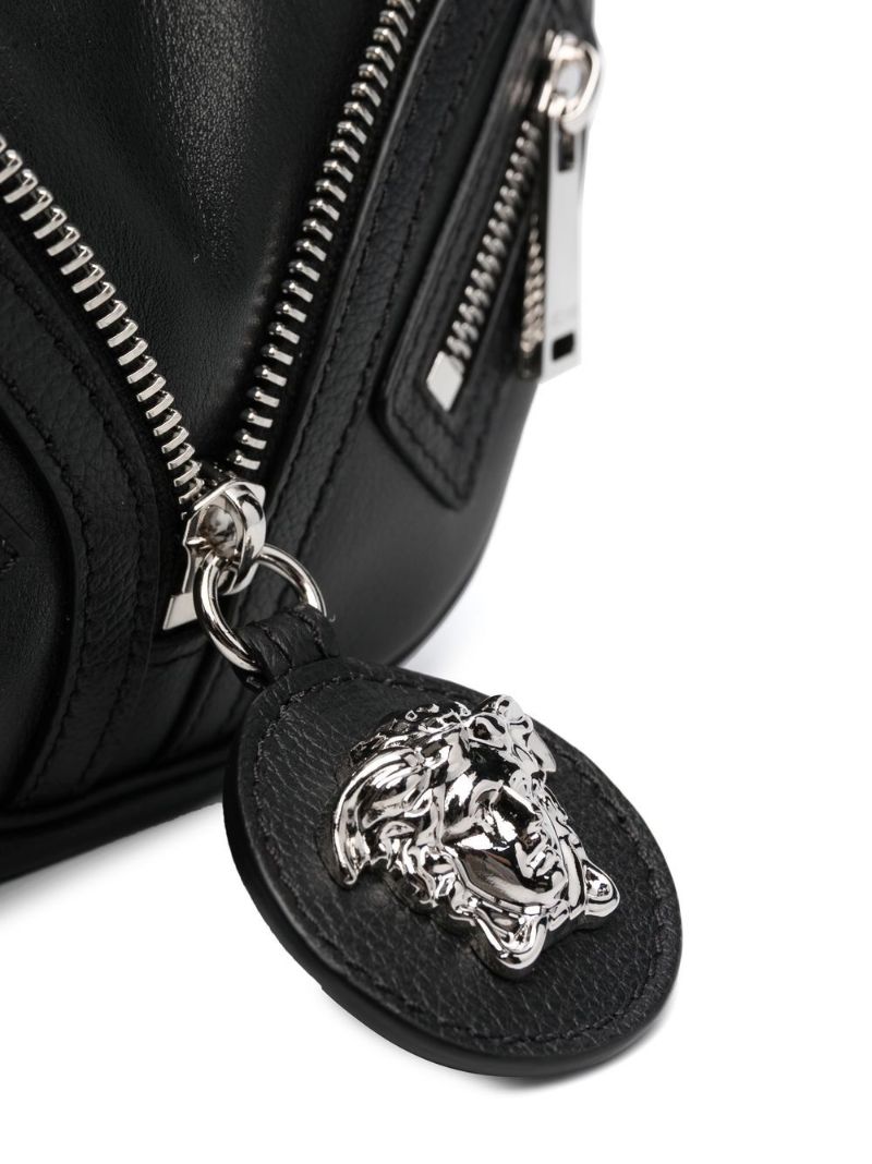 Black Medusa Head Charm Two-way Bag