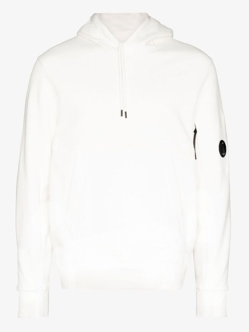White Lens Cotton Hoodie