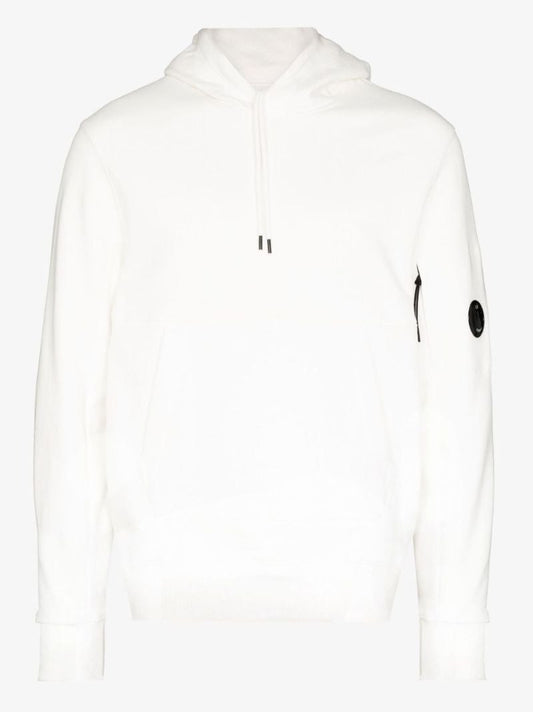 White Lens Cotton Hoodie