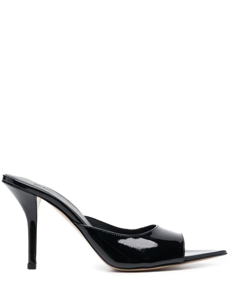X Pernille Teisbaek Black Perni 90 Leather Mules