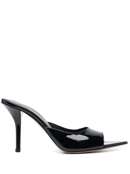 X Pernille Teisbaek Black Perni 90 Leather Mules