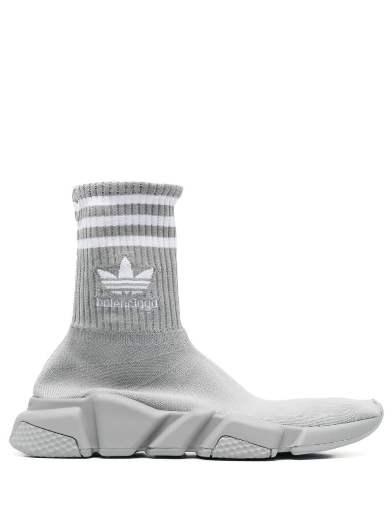 X Adidas Grey Speed Sneakers