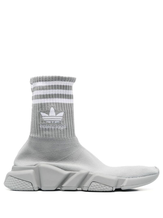 X Adidas Grey Speed Sneakers