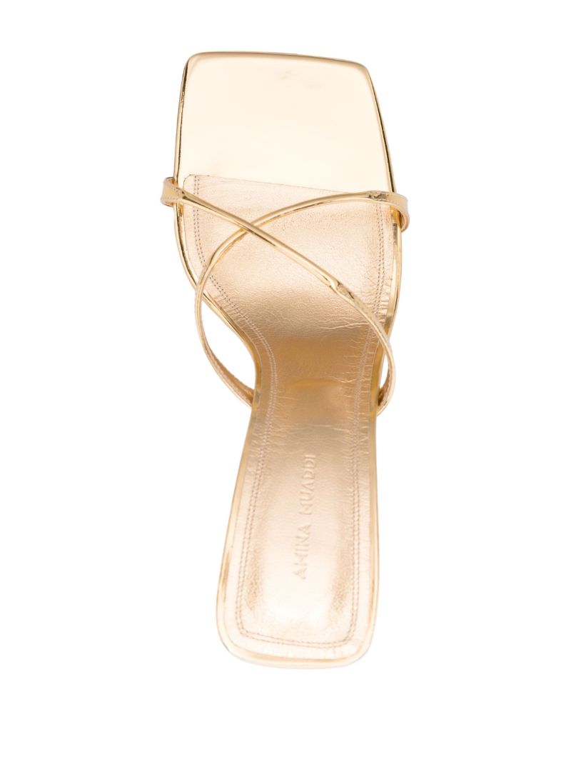 Gold Adriana 95 Sandals