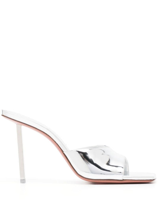 Silver Laura 95 Mules