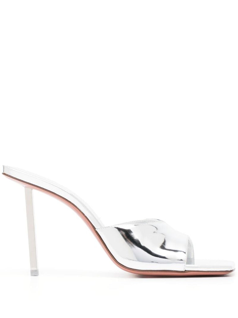 Silver Laura 95 Mules