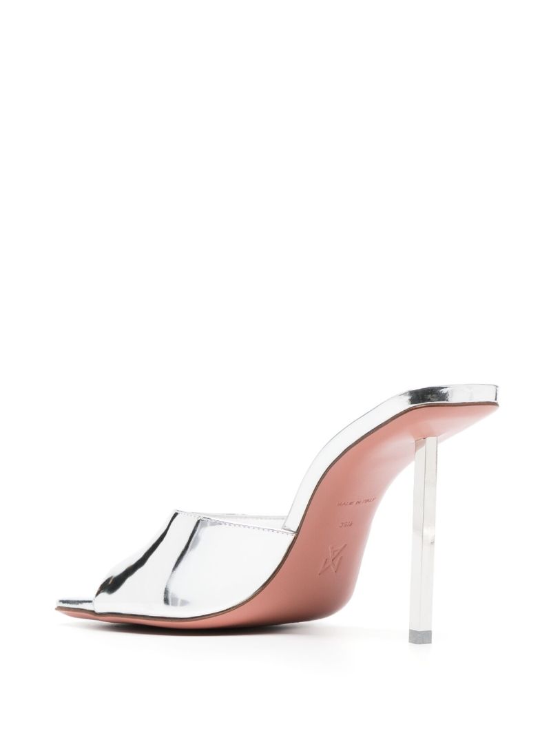 Silver Laura 95 Mules