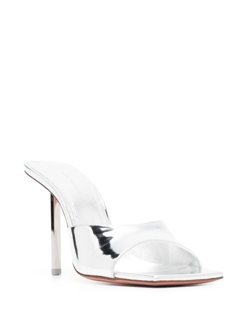 Silver Laura 95 Mules